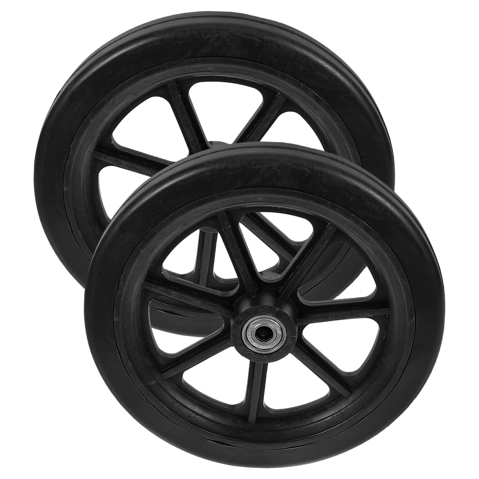 FOMIYES Wheelchair Front Wheels Replacement Multipurpose Wheelchair Wheel Accessory Kit