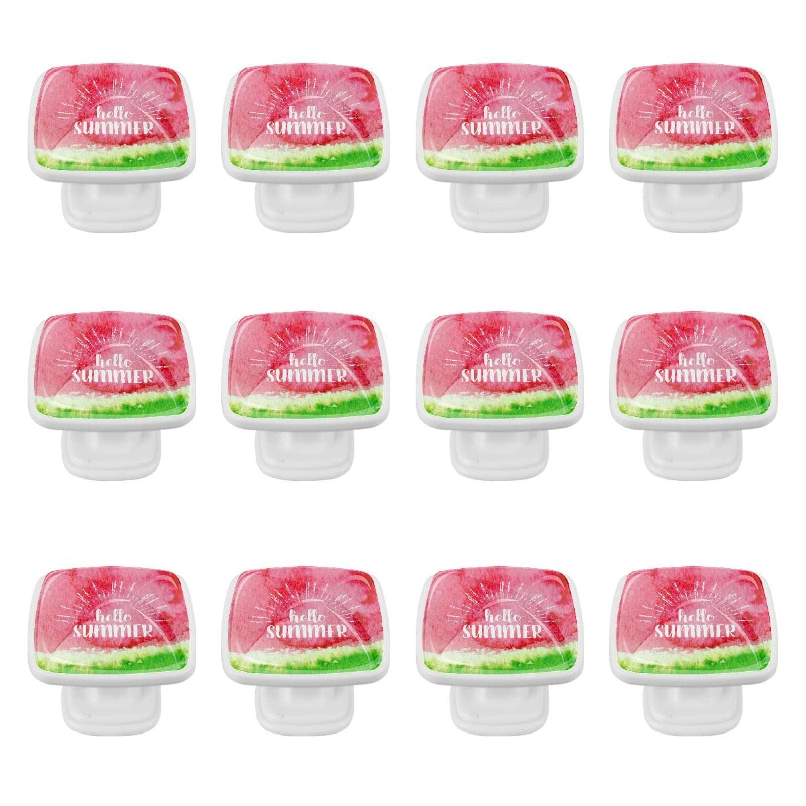 Boutons de commode pastèque d'été pour remplacer des poignées de meubles usées