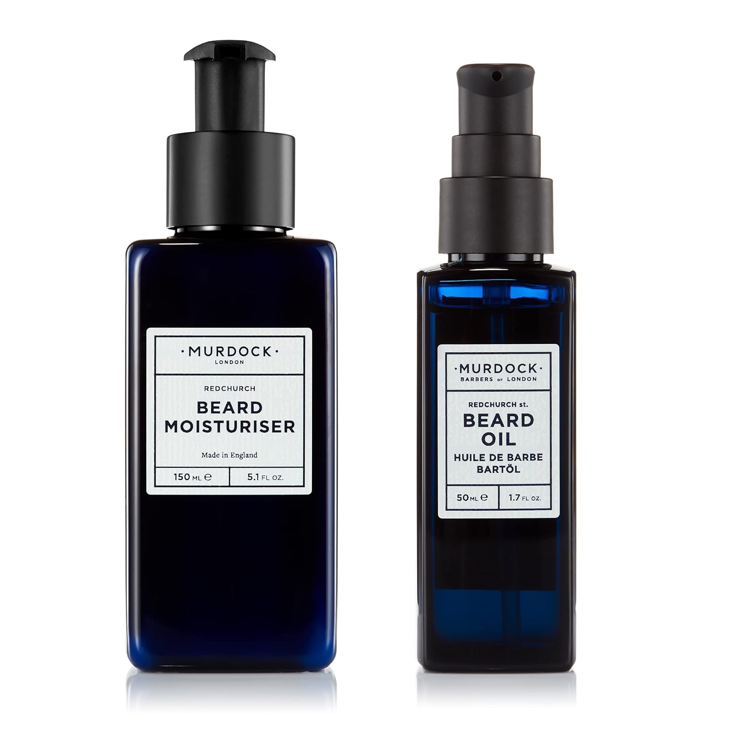 Murdock London Beard Moisturizer & Beard Oil Bundle Set