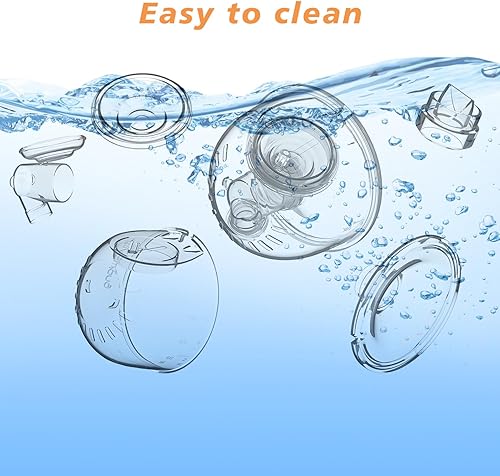 Miniatura 7 de Juego completo de vasos recolectores de leche compatible con Momcozy S12 ProS9 Pro manos libres con sacaleche portátil, válvula de pico de pato