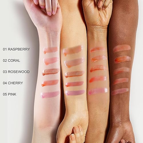 Miniatura 4 de Aceite de brillo labial, tinte de aceite labial para cuidado de labios y labios secos, aceite hidratante para labios, brillo de labios transparente,