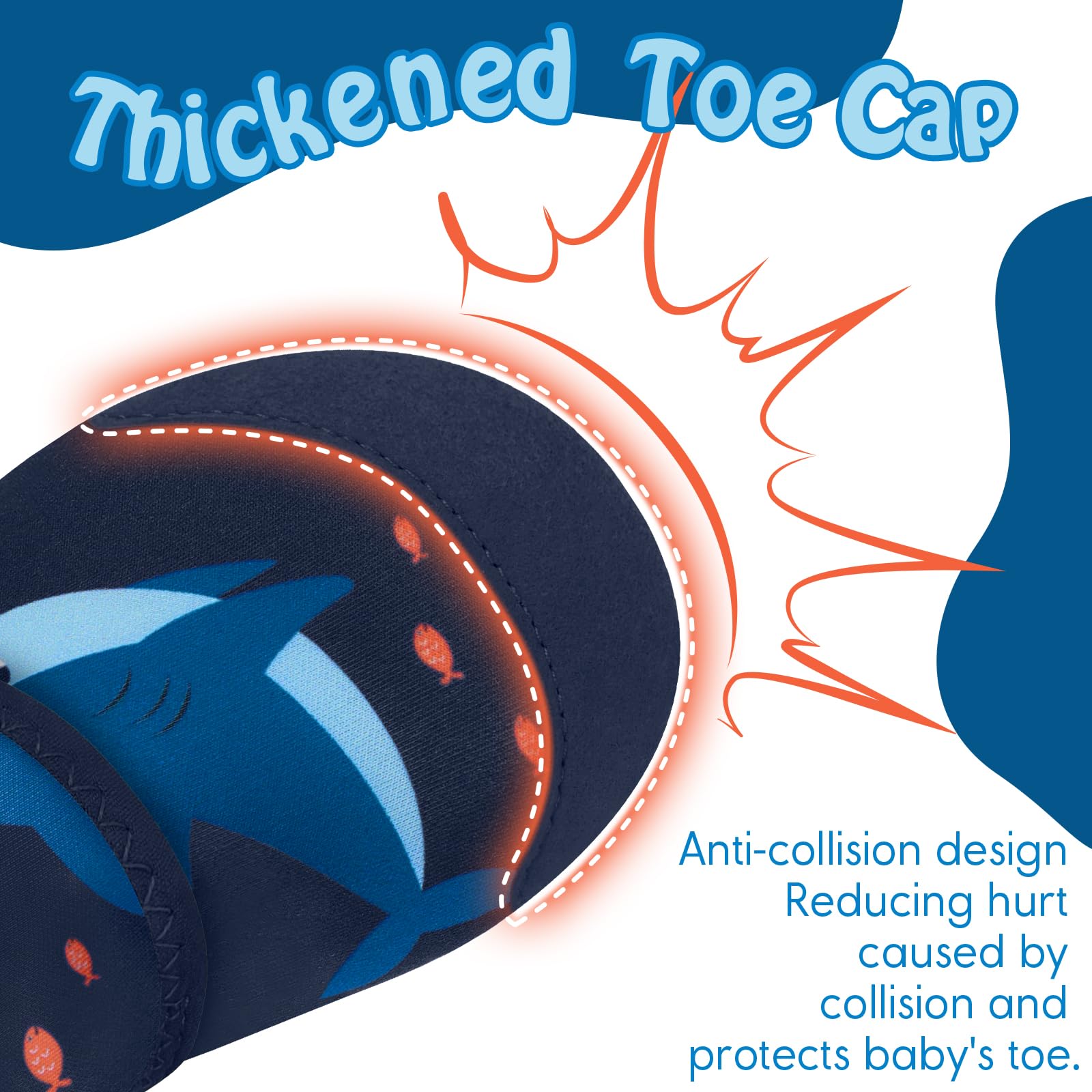 IceUnicorn Kinder Strandschuhe Badeschuhe Wasserschuhe Schwimmschuhe Schnelltrocknende Aquaschuhe für Kinder Beach Pool - 3