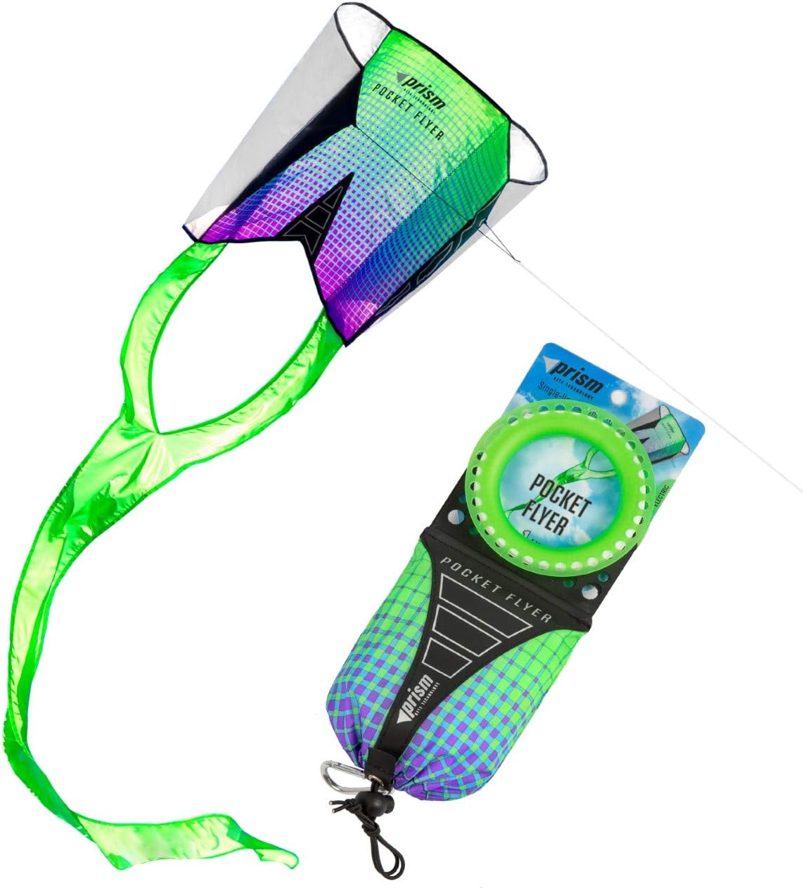 Pocket Flyer Single Line Kite Electric Ready for Flight Wherever