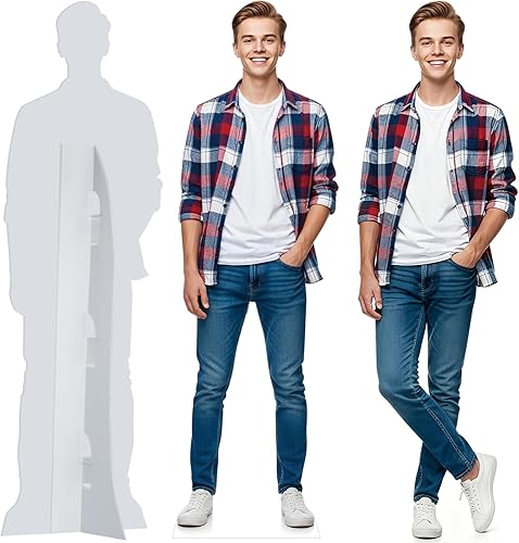 Recorte de cartón de tamaño real, 5-7 pies, recortes personalizados para fiestas, bodas, cumpleaños, graduaciones, recortes personalizados para