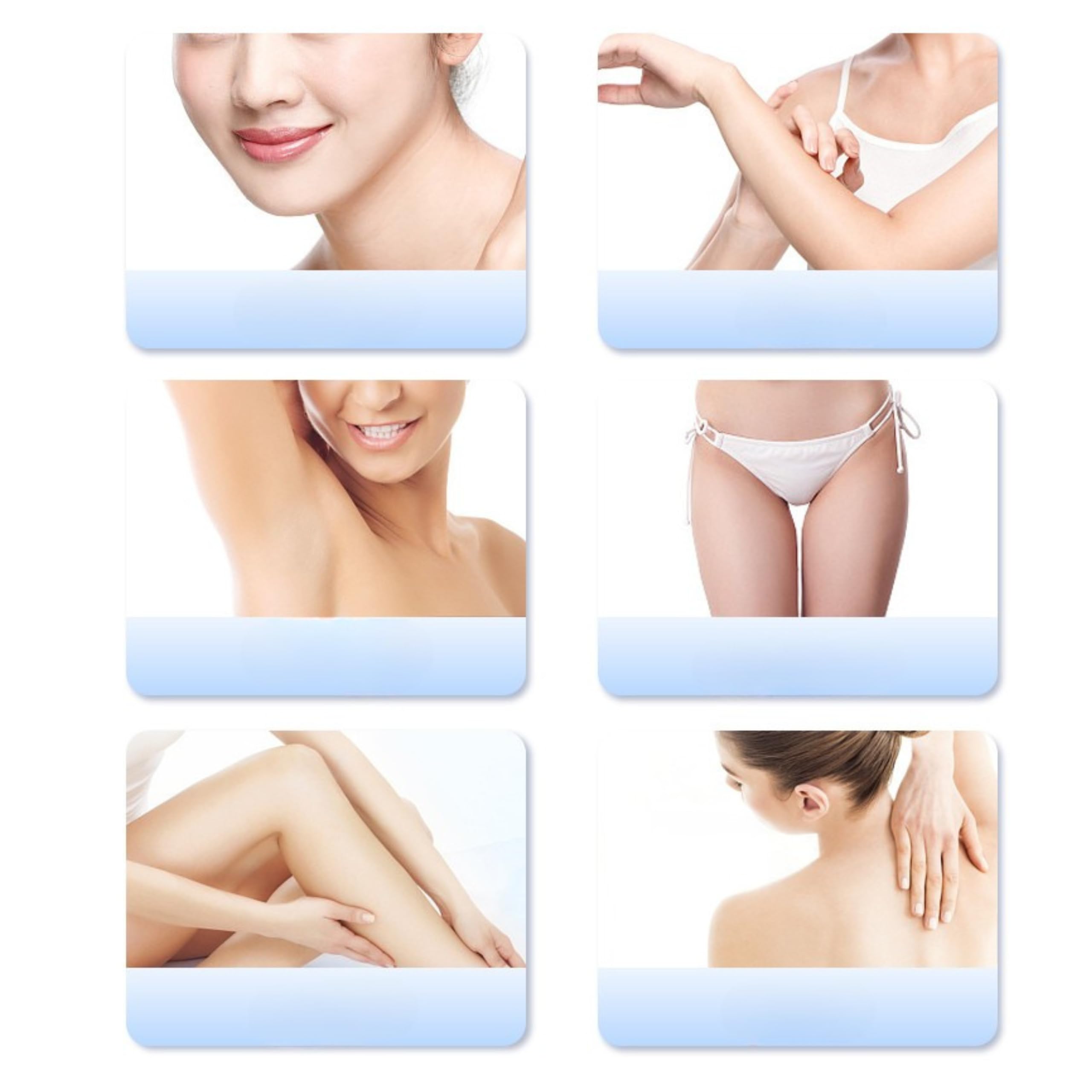 IPL MASCHINEN-DEPILATOR IPL GESICHT KÖNCHEN DÜNGE BIKINI DEPILATION Schmerzlos Haarentfernung Haushaltshaarentfernung 999 999 Impulse Ice Cool Kühlung 5 Leistungsstufen AUTO Modus Komplettset