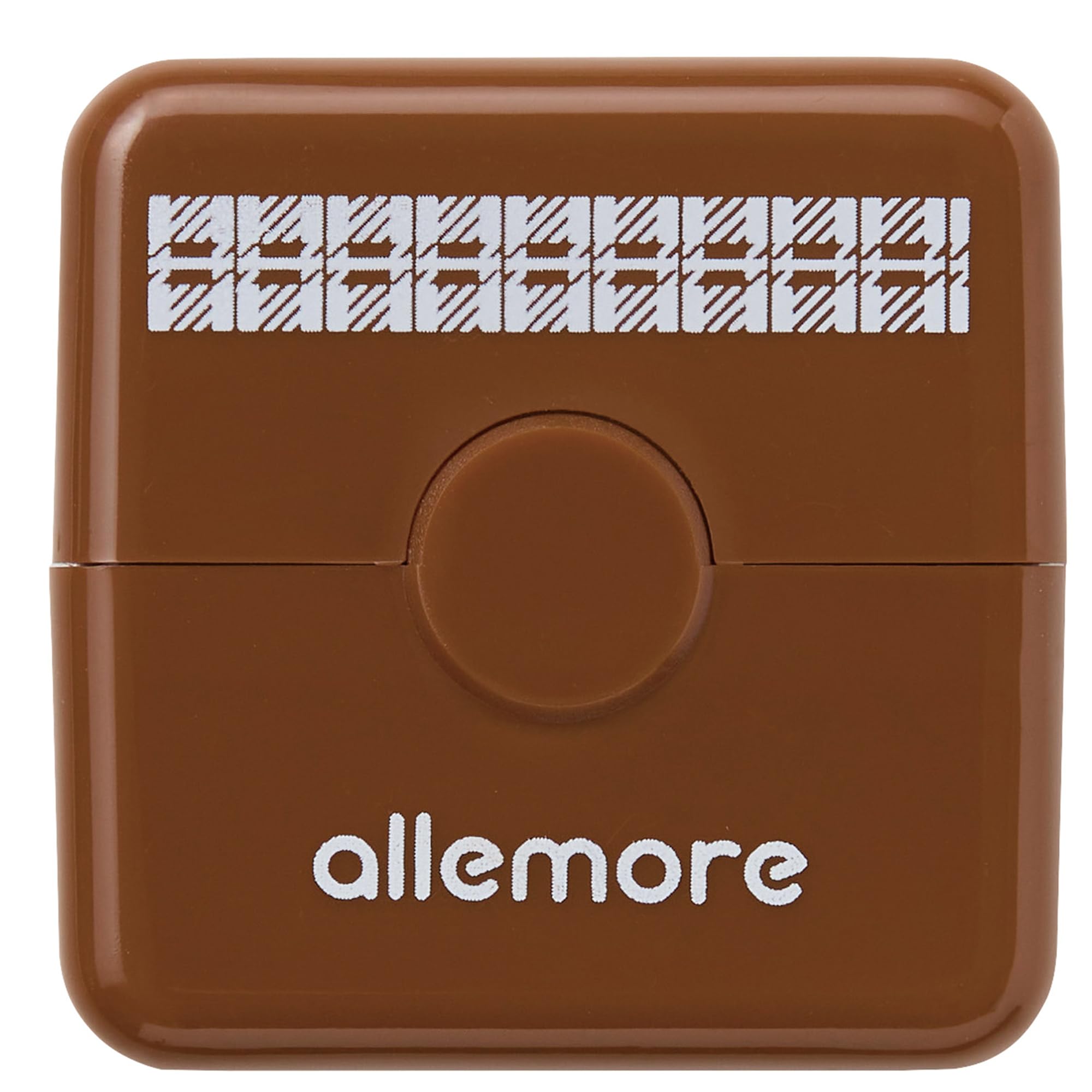 Artline Nototo Roller Stamp (Tartan Check) Compact Stamps for Diary and Journal, Oil-Based Sepia Ink, Includes Refill Stamp Ink - Pre-Inked and Non-Bleed Scrapbooking & Stamping Supplies