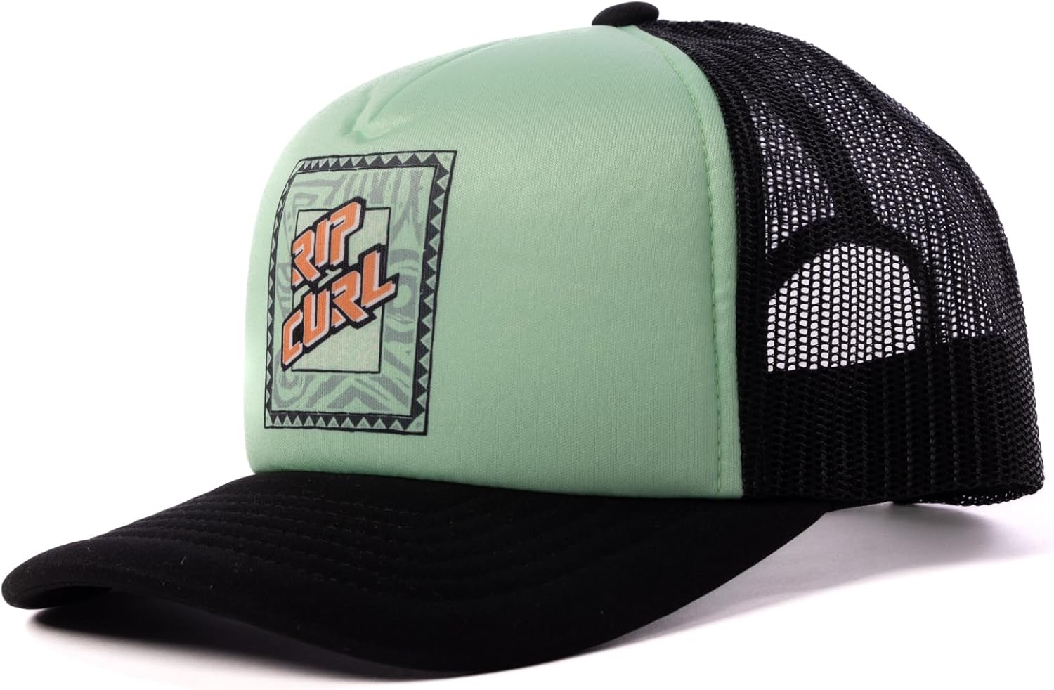 Rip Curl Boys Youth Trucker Hat with Snapback Closure and Mesh Back - Adjustable, Breathable Cap for Boys & Girls - Image 2