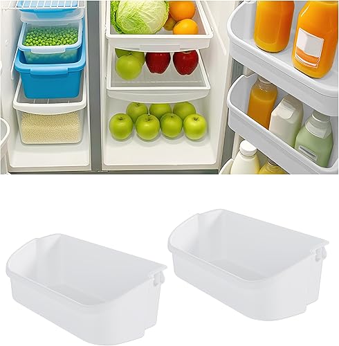 Miniatura 6 de HECASA 240356401 AP2116036 Estante de cubo para puerta de refrigerador, estante de cubo 240356405 240356406 240356409 Solo repuesto contenedor