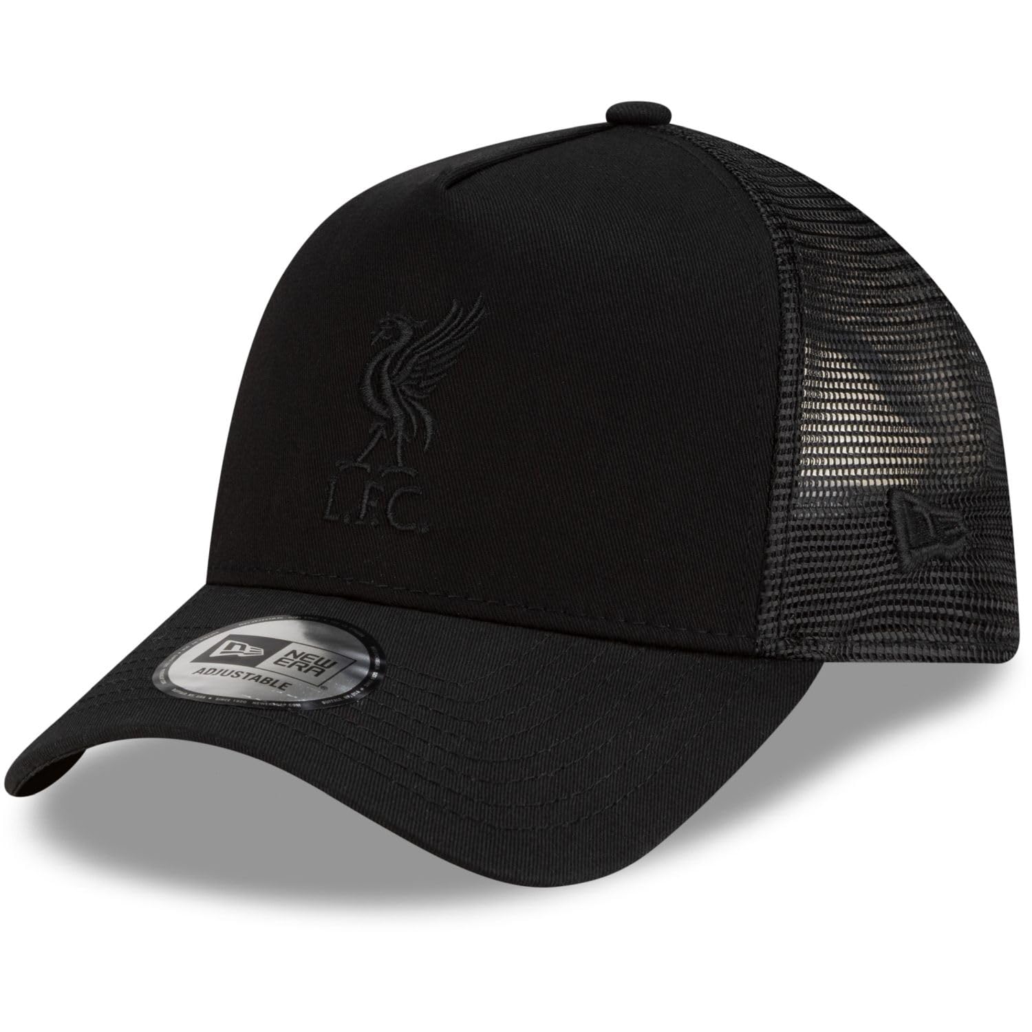 Liverpool FC Tonal Trucker Cap Adults - Black