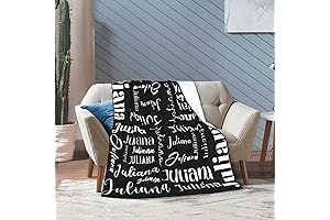 Personalized Custom Name Blanket for Adults 40x50inch