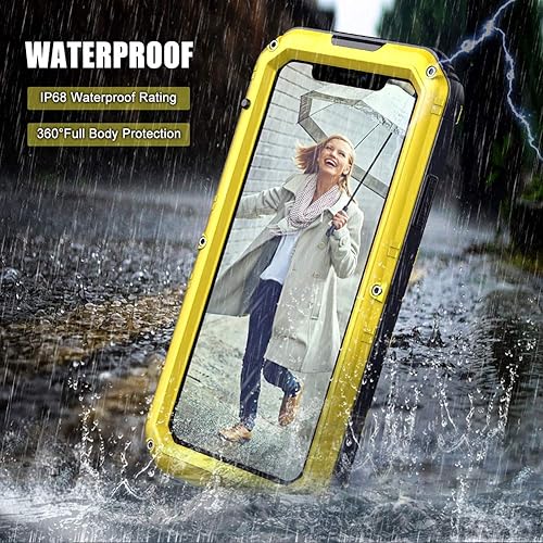 Miniatura 3 de Mitywah Funda impermeable compatible con iPhone 11 Pro, resistente grado militar, a prueba de golpes, protección de pantalla integrada, carcasa de