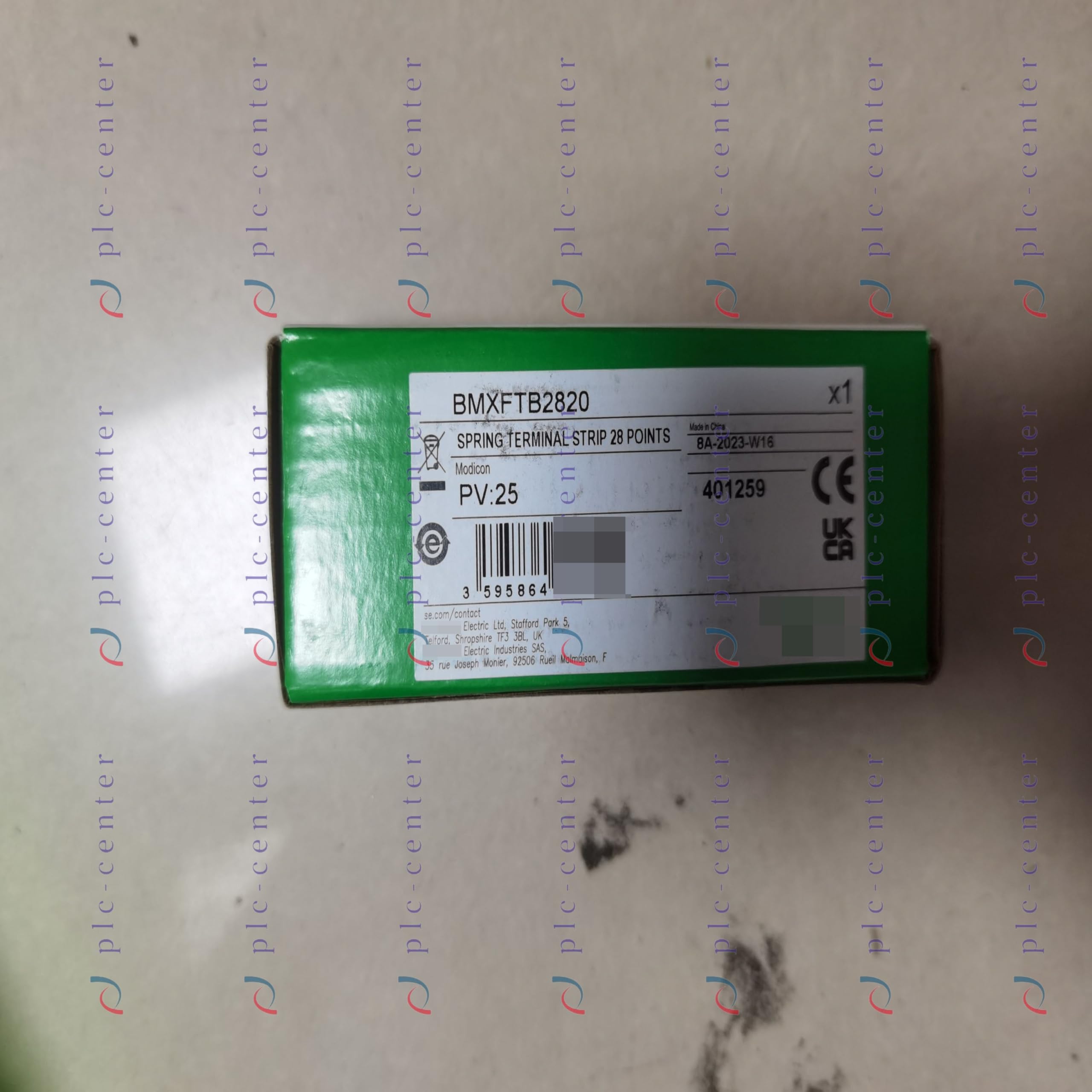 BMXFTB2820 for New terminals BMXFTB2820 with Box