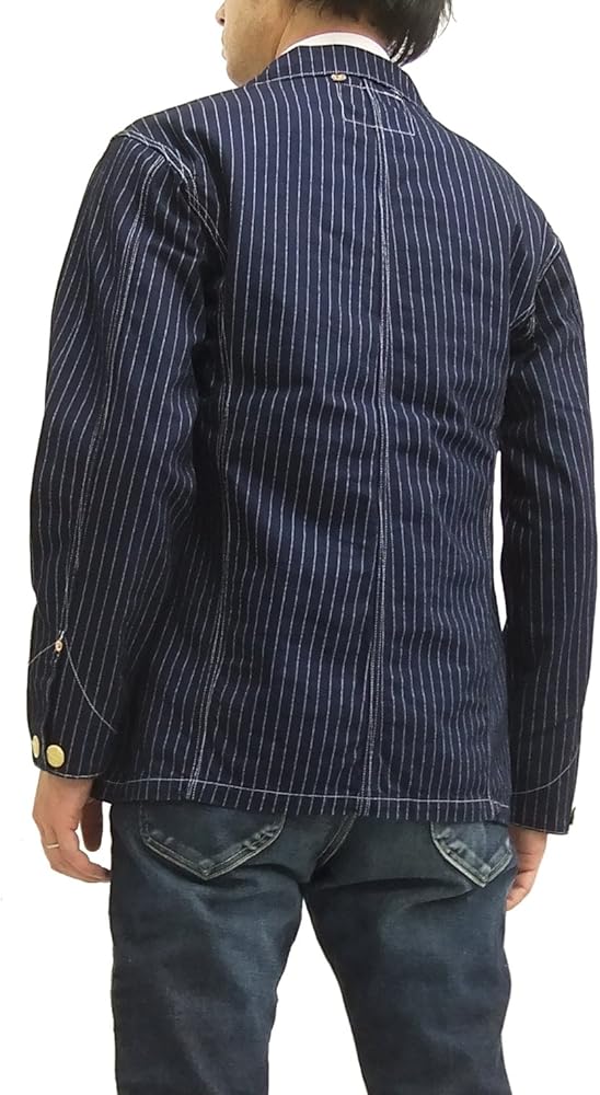 Amazon | [フェローズ] pherrows ウォバッシュストライプ カバーオール