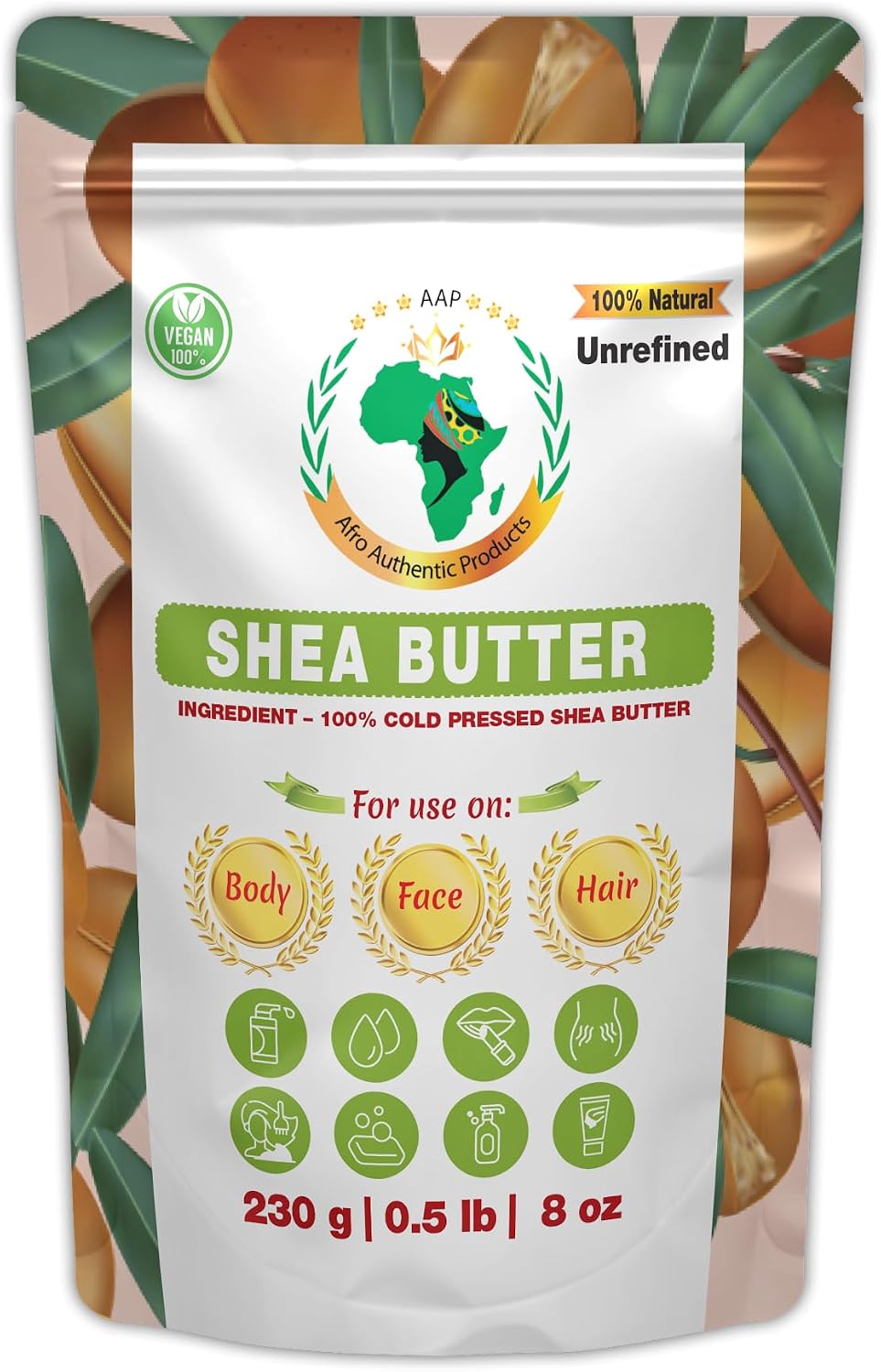 Authentic Raw Shea Butter | Butter | For DIY Face, Body, Hands ...
