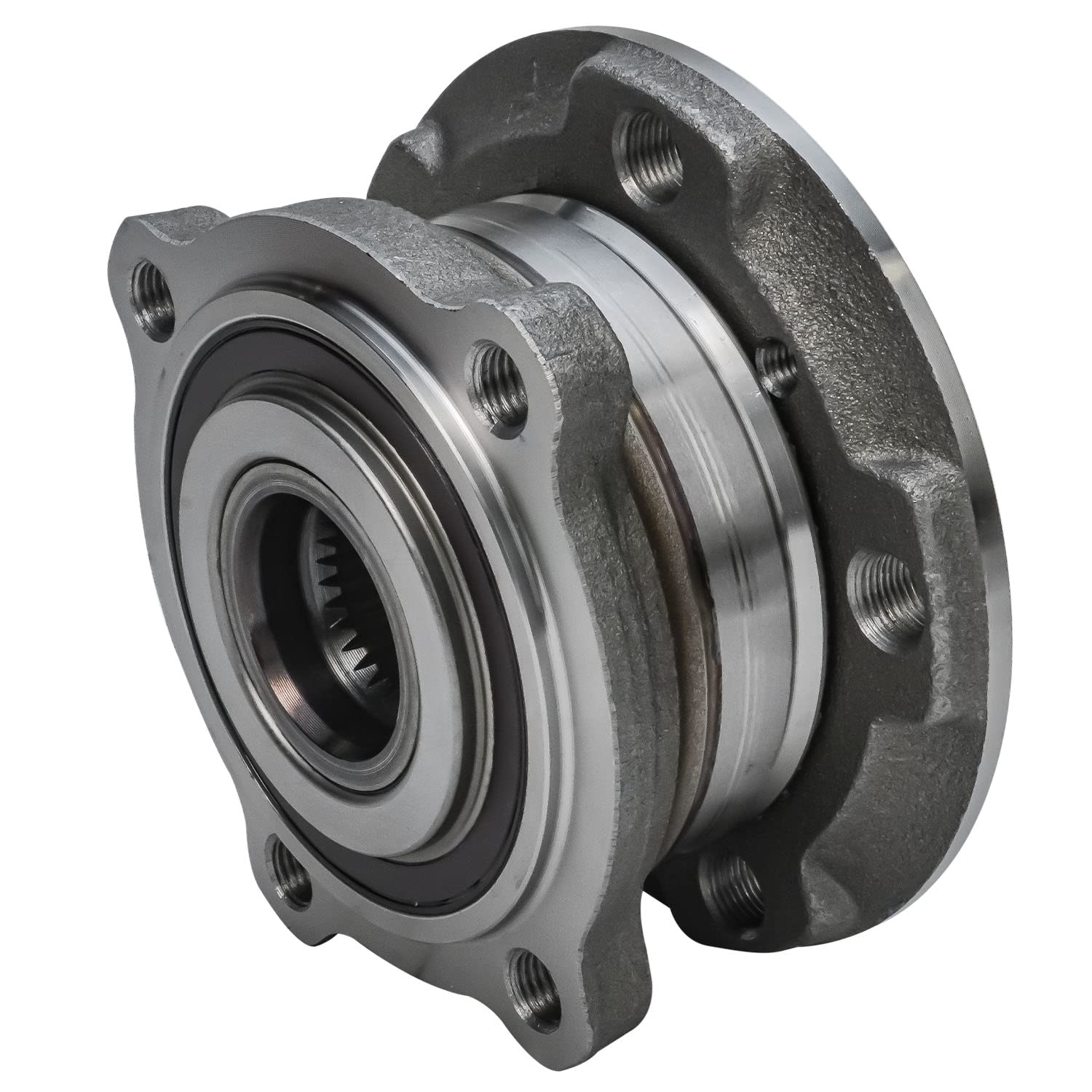 Detroit Axle - Front Wheel Bearing and Hub Assembly for BMW X5 2007-2018, X6 2008-2019, AWD Only