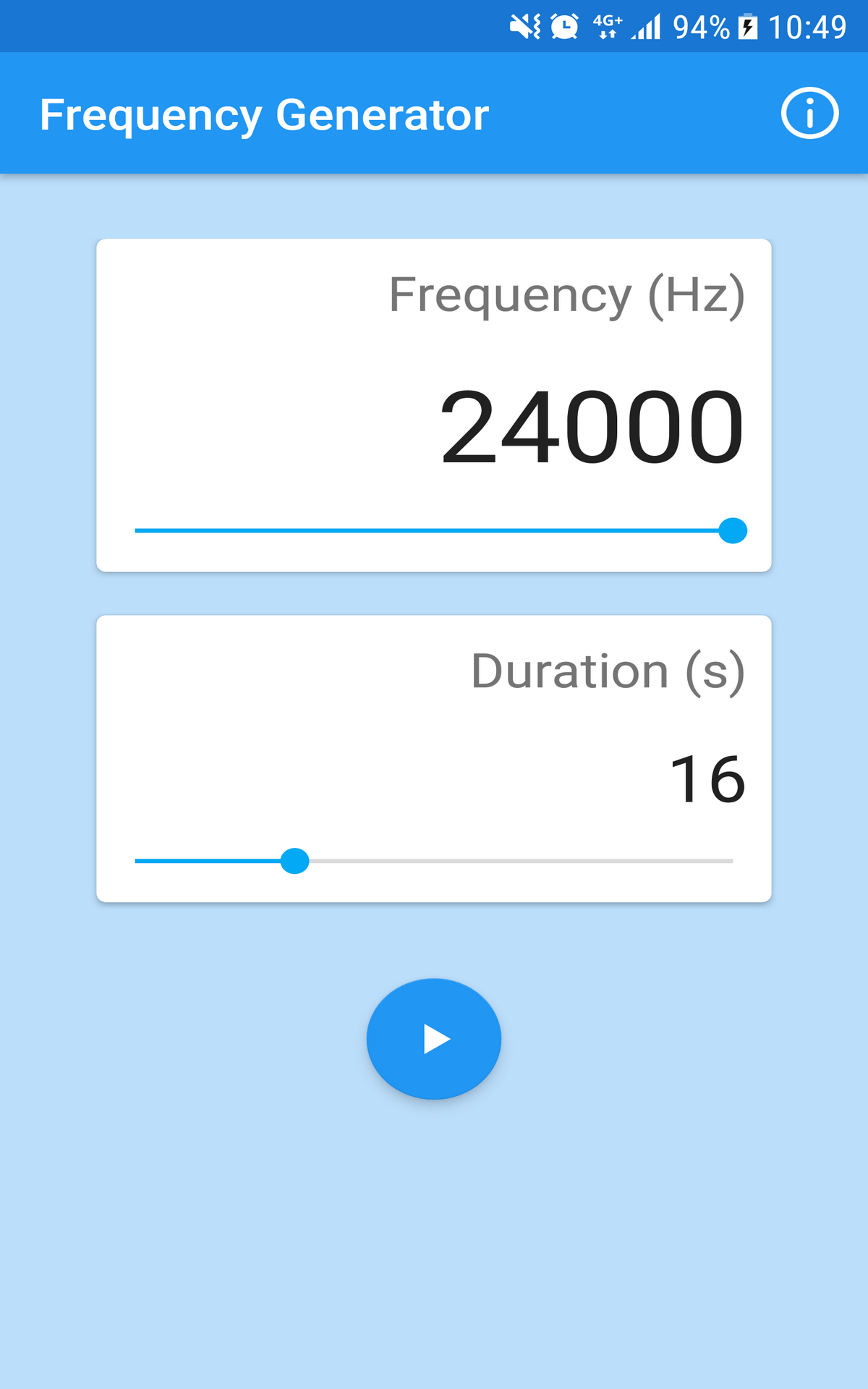 Frequency Generator - App on Amazon Appstore