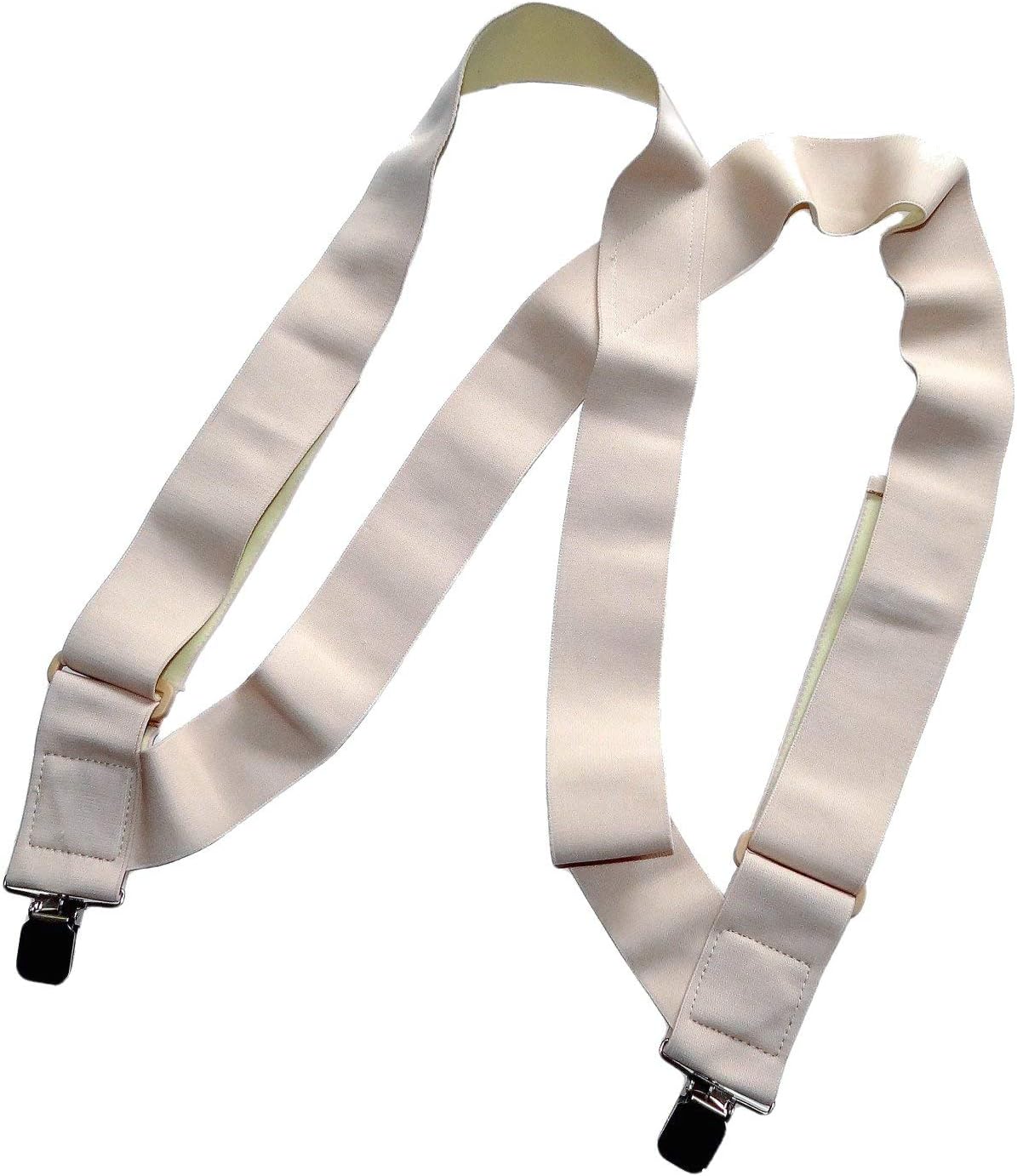 Holdup Hip-Clip Style Under-Ups Suspenders for Men with the Patented Composite Plastic Gripper Clasps or No-slip metal clips