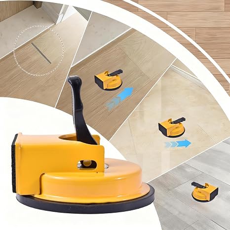 Laminate Floor Gaps Fixing Tool | Ergonomic Grip Fixer | Heavy Duty Grabber With Enhanced Suction Cup | Laminate & Professional Flooring Repair Use