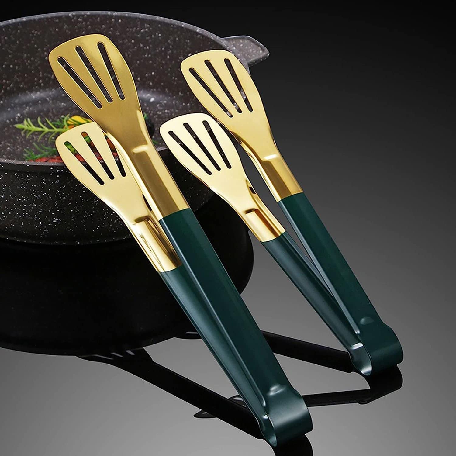 Pinzas para Servir， Pinza for cocinar filetes, Utensilios for Hornear, Pinza for Pan, Pinza Gruesa de Acero Inoxidable for Alimentos, Accesorios de Cocina, Pinzas for Pinzas
