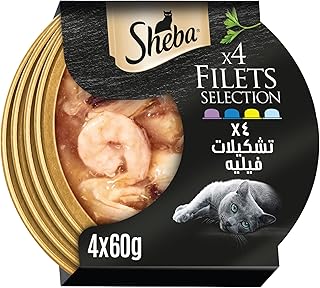 Sheba Cat Food Flavor Selection Filets