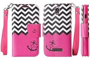 ZTE Obsidian Wallet Case: Pocketbook Series with Magnetic Flip Design