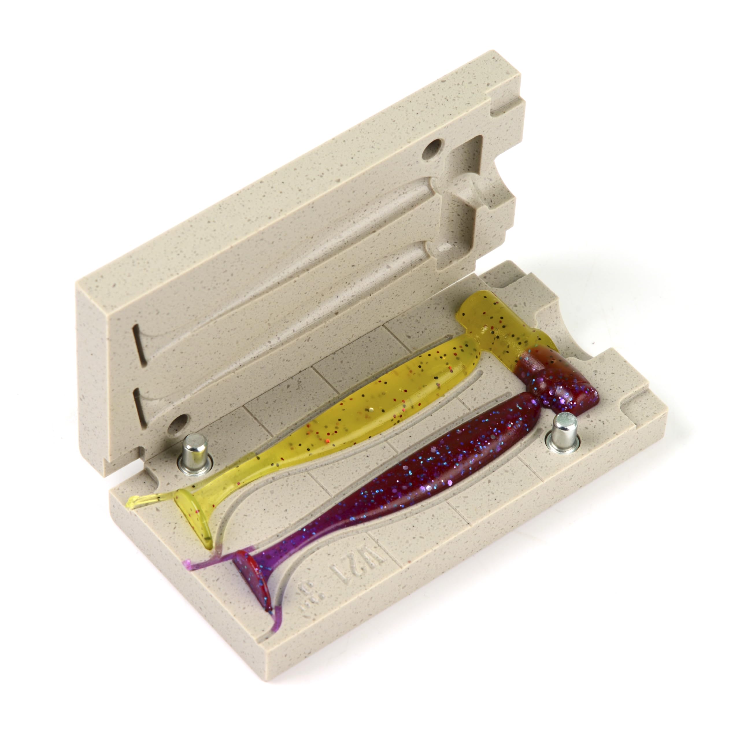 FatFish Bait Mold Model V21 Soft Plastiс Lure Making Injection Mold DIY Fishing Lures 3"