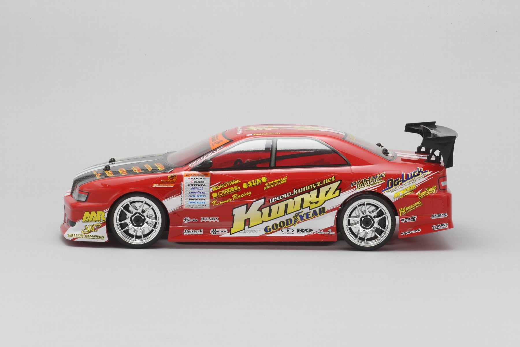 じょに〜 Yokomo DPF-JZXG3A Kunny'z JZX100 Chaser Ready to Run Full Set