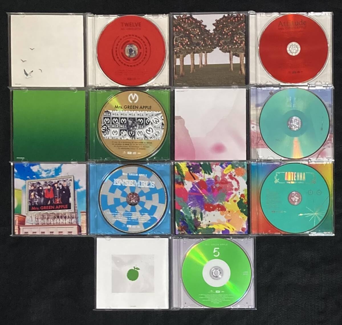 Mrs. GREEN APPLE アルバム TWELVE UNITY Mrs. GREEN APPLEの新作