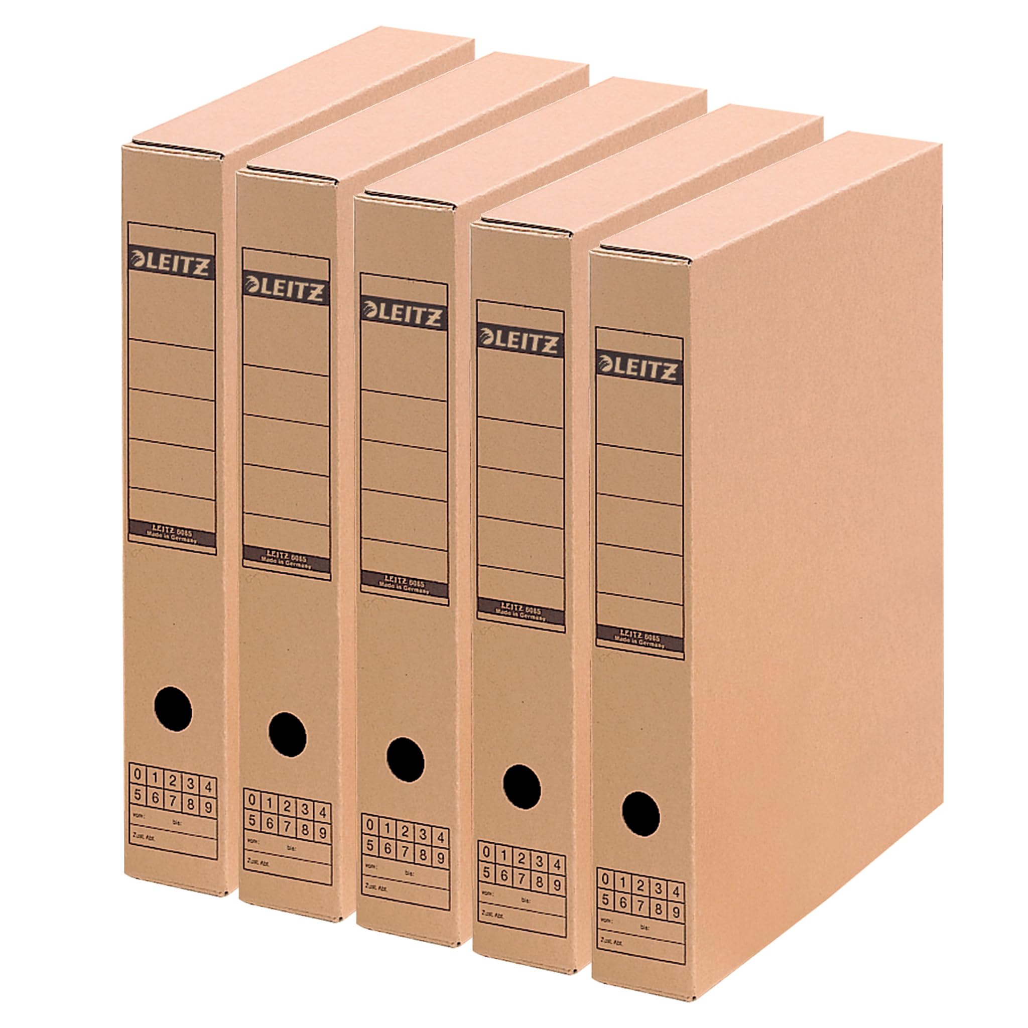 Leitz 60850000 – Cajas Archivo A3 70 mm Pack 5