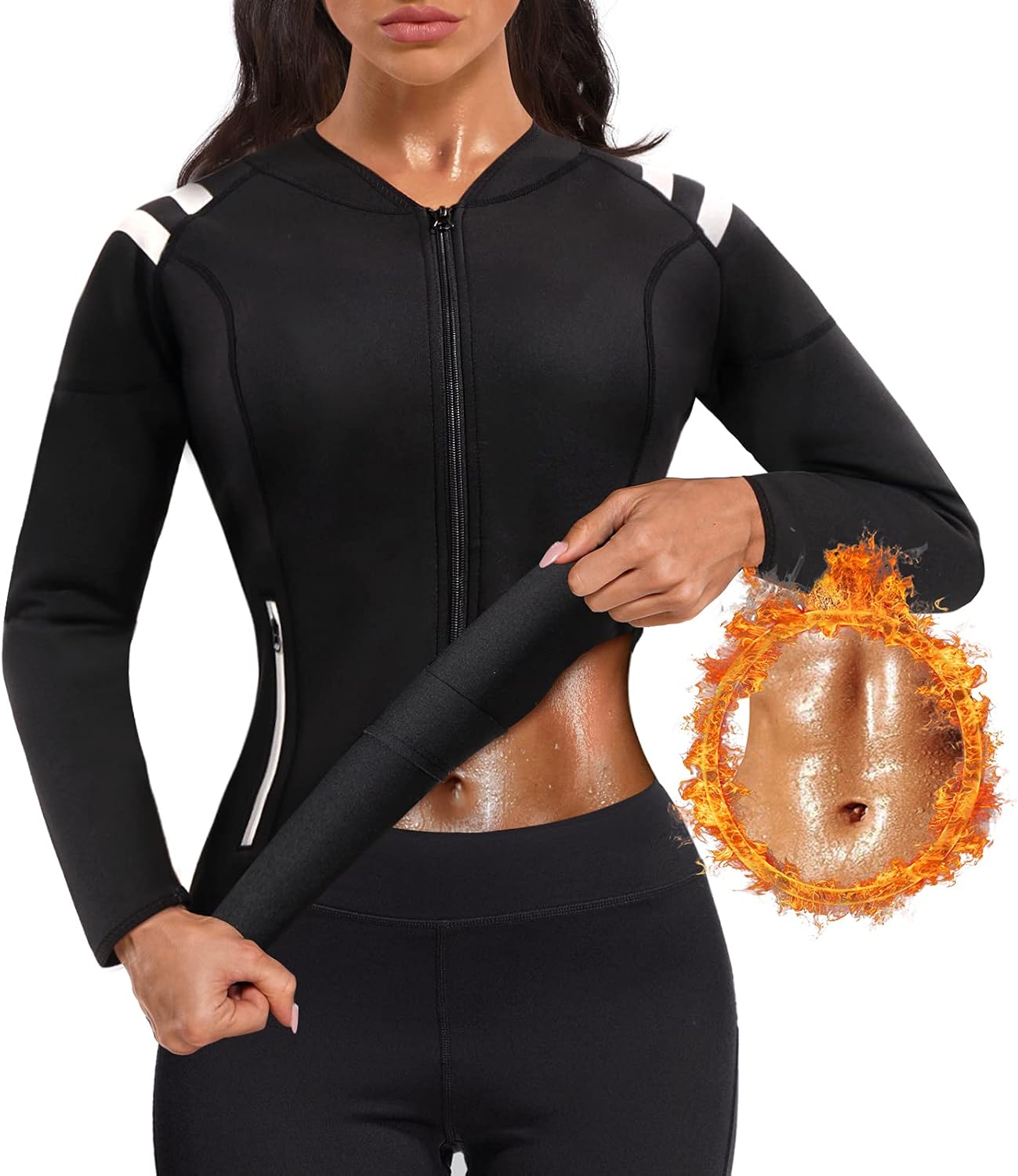 waist trainer jacket