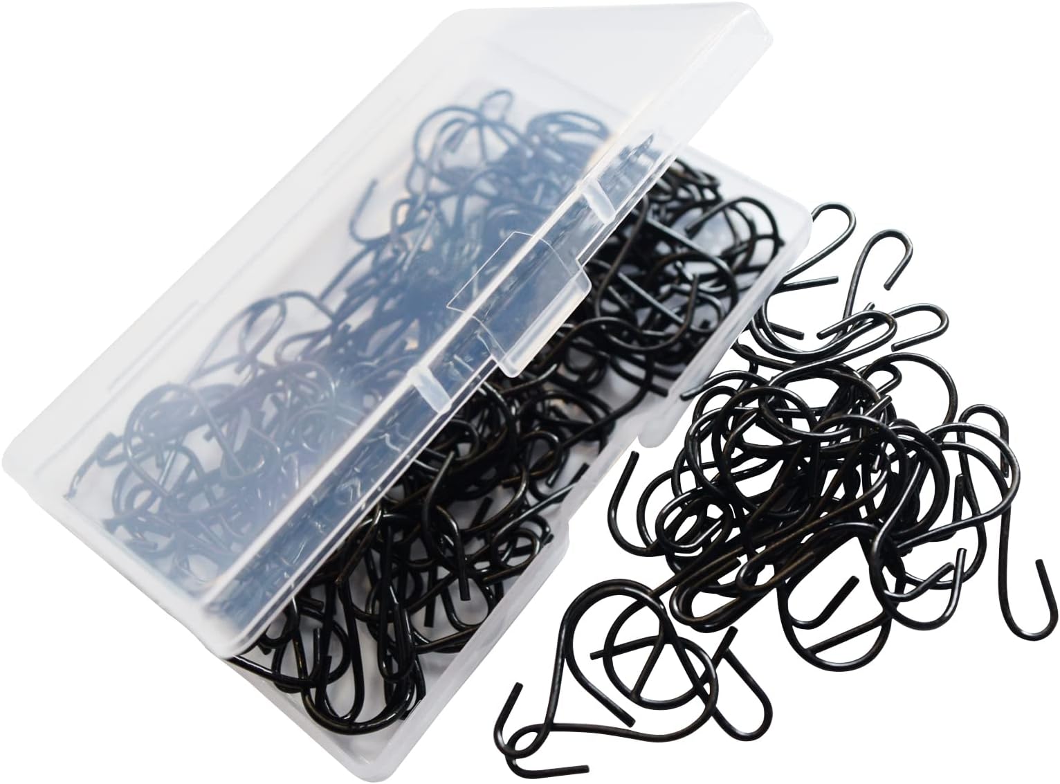 KINBOM 120pcs 1 Inch Mini S Hooks for Hanging, S Shaped