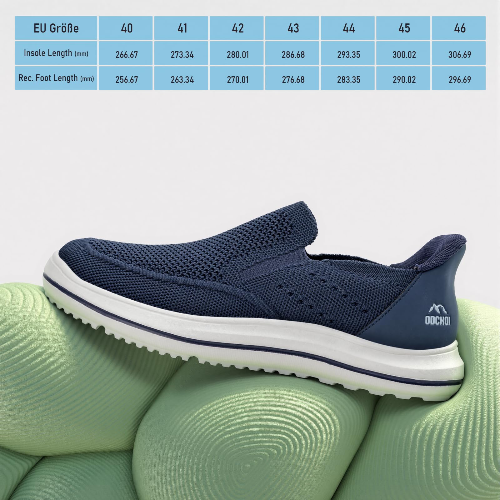 Baskets Hommes Chaussures à Enfiler Mains Libres sans Lacets Confortables Jogging Salle de Sport