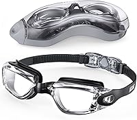 AEGEND Swim Goggles No Leak UV Protection Anti-Fog Adult Men Women Youth Swimming Goggles