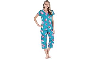 Heavenly Comfort for Sleepyheads: Women's Sleepwear Cotton Short Sleeve Pajama Set
