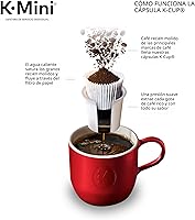 Vista 10 de Keurig K-Mini - Cafetera de cápsulas K-Cup de una sola porción, tamaño de 6 a 12 onzas, con almacenamiento de cable, perfecta para espacios