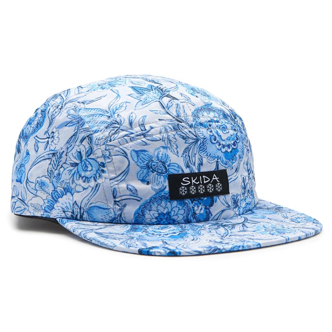 Skida 5 Panel Hat | Wide Brim, Low Profile Hats for Men & Women | UPF Protection, Quick Dry for Running, Hiking, Golf & More, Amrita, One Size