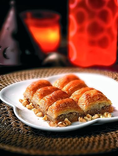 Miniatura 4 de Kral Masa Phyllo para Baklava Borek, yufka turca, hojas de masa filo muy finas parcialmente horneadas, hojas de masa de pastelería Fillo, 1.75