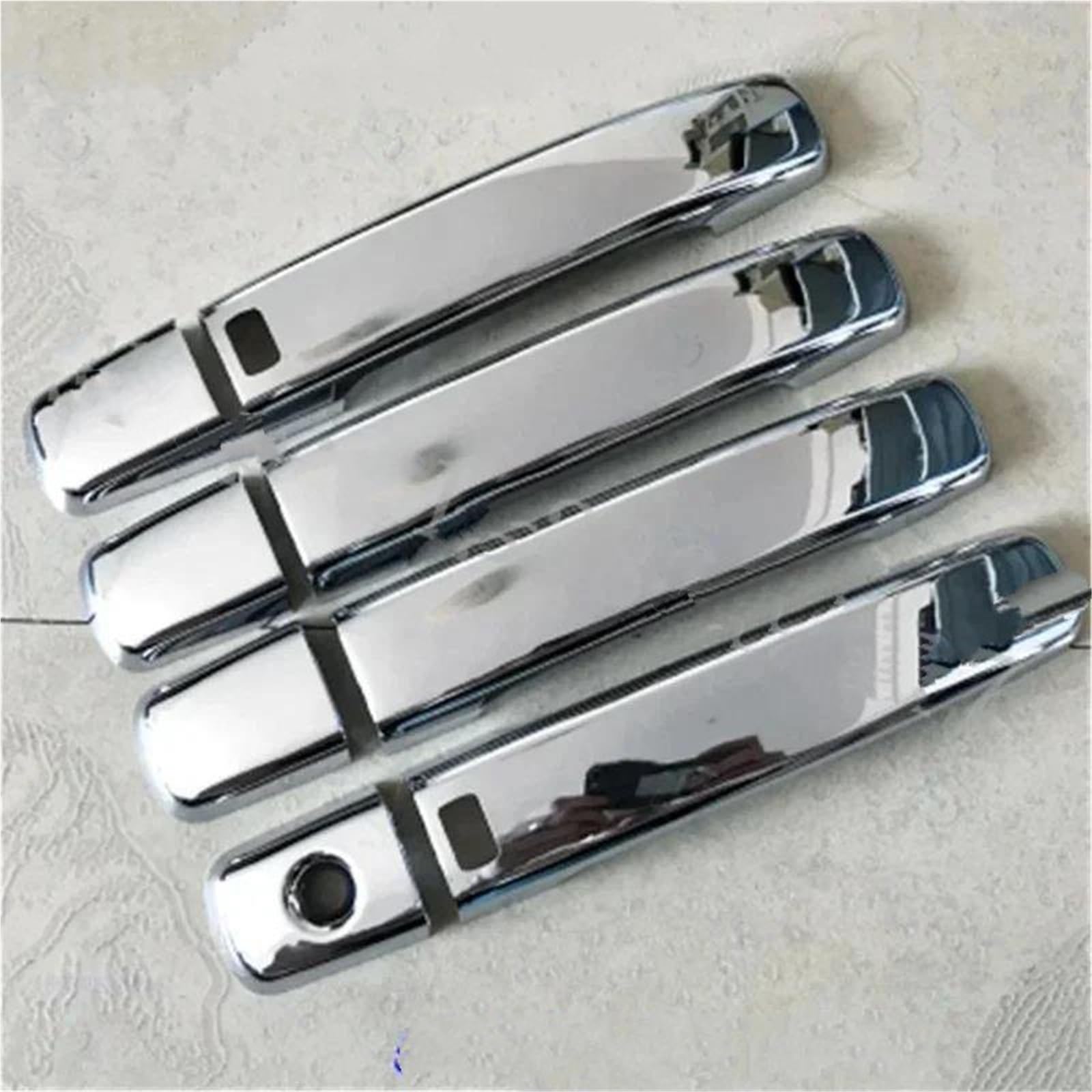 YSDSLS Sleek Door Handle Chrome Door Handle Protective Covering Cover Trim Car Accessories for Nissan for Qashqai J10 2007 2008~2015