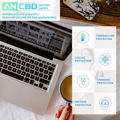 Miniatura 7 de 9NJM1 - Batería para portátil compatible con Dell Alienware 17 R4 R5 15 R3 R4 P31E P69F P31E001 P31E002 P69F001 P69F002 HF25D 01D82 546FF 0546FF