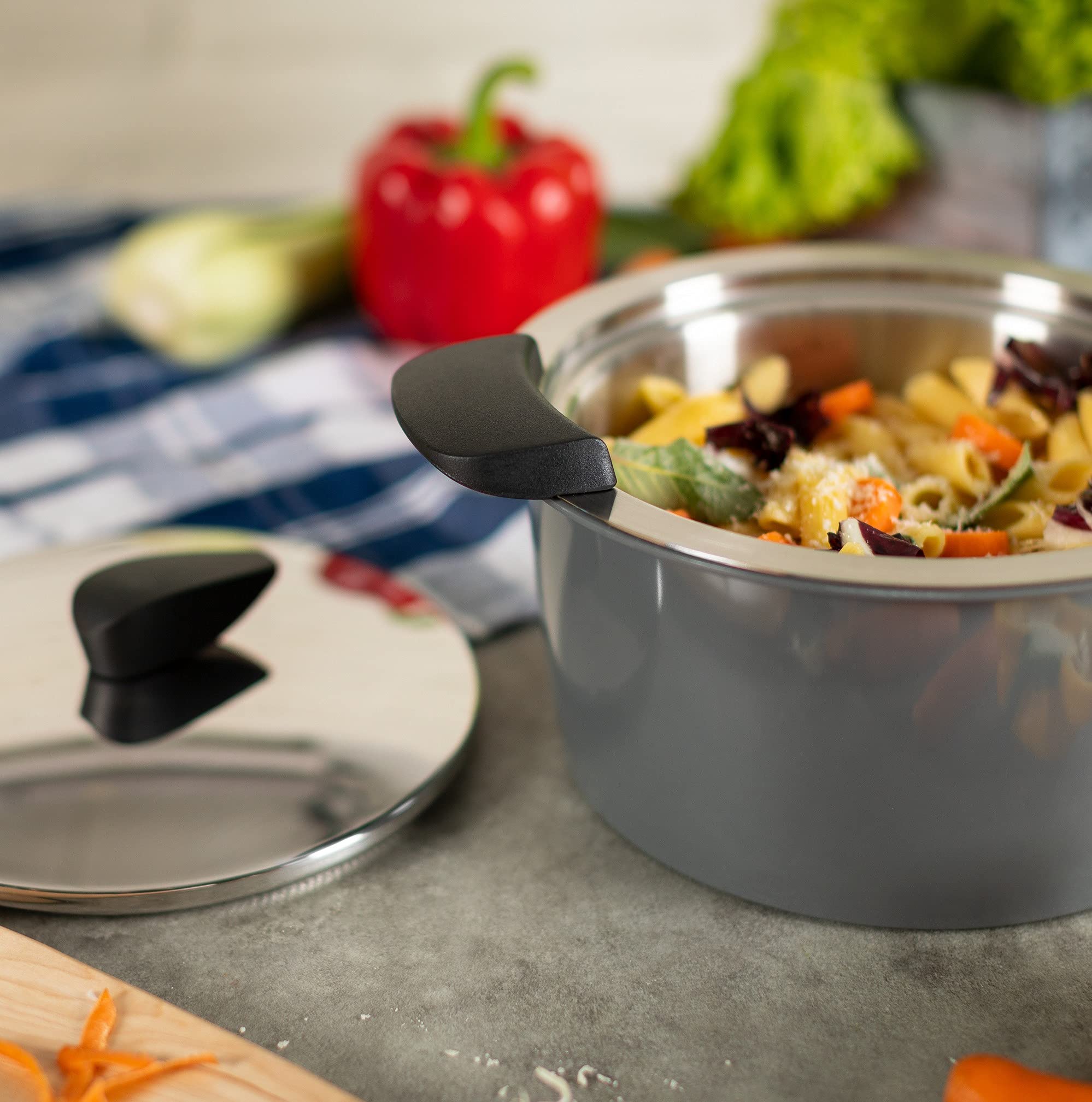 Amazon.com: Kuhn Rikon HOTPAN – Stainless Steel Cooking Pot with