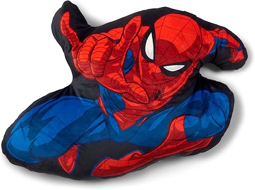 Northwest Almohada de personaje de Spider-Man Cloud Pal, 23 pulgadas, amigo de la web