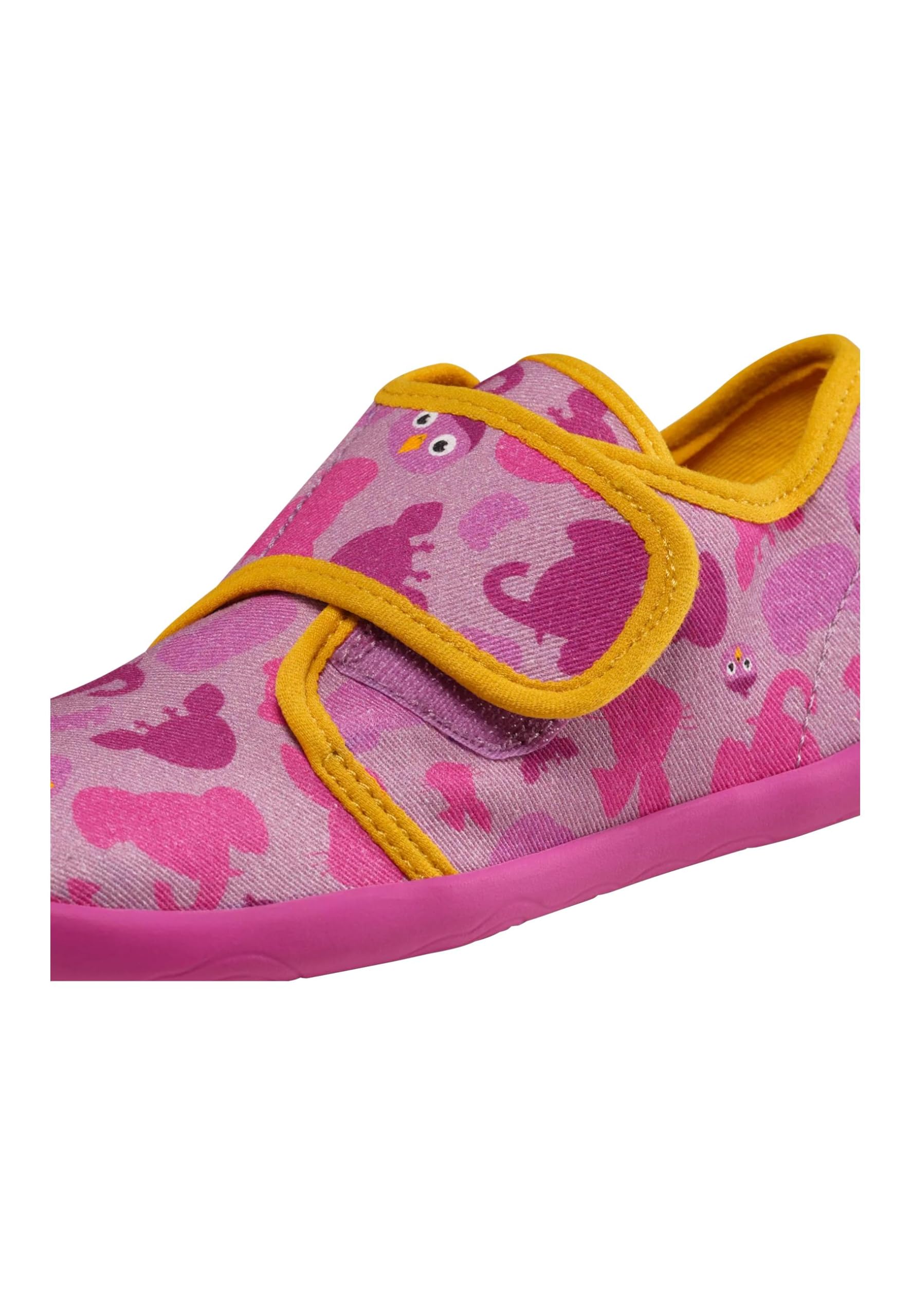 Affenzahn Pantofola Cotone Movy Facile da infilare, Antiscivolo, Flessibile e Leggero per Asilo Nido e Scuola Materna, Taglia 21-35