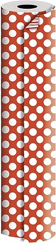 Miniatura 6 de Jillson Roberts Papel de regalo reversible de doble cara de 14 resma disponible en 12 combinaciones de colores diferentes, 24 pulgadas x 208 pies,
