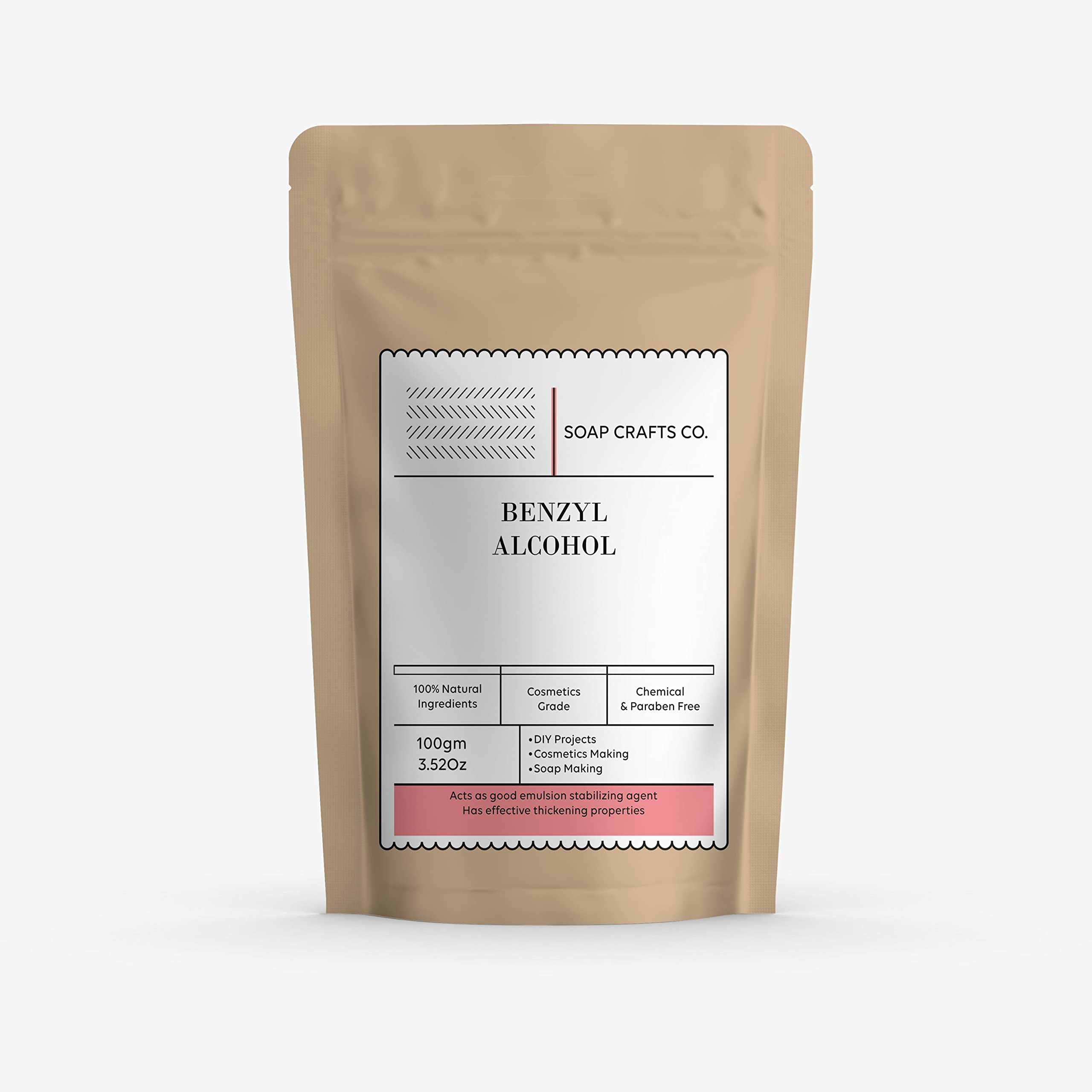 Zenvista Soap Crafts Co. Stearic Acid for Diy Projects, Saop Making and Cosmetic Making 100gm