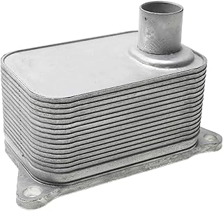 A-Premium Engine Oil Cooler Compatible with Volkswagen Jetta Passat CC Tiguan Beetle GTI Eos Audi A3 A3 Quattro A4 A5 A6 TT Quattro Q5 Allroad