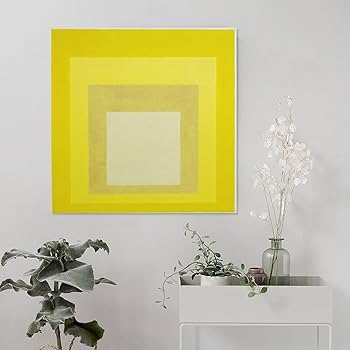 アートポスター ヨゼフ・アルバース エキシビジョンポスター BAUHAUSの画家『ヨゼフ・アルバース Josef Albers』スウェーデン
