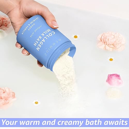 Miniatura 6 de Crema de coco y colágeno en polvo para hidratar y suavizar la piel – Vanilla Jasmine Luxury Spa Bubble Bath Salt Mother Birthday Christmas