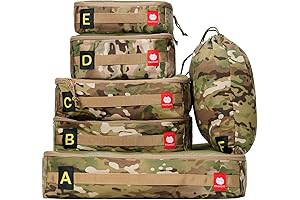 MAUHOSO Tactical Packing Cubes: Ultimate Packing Solution for Multicam Gear
