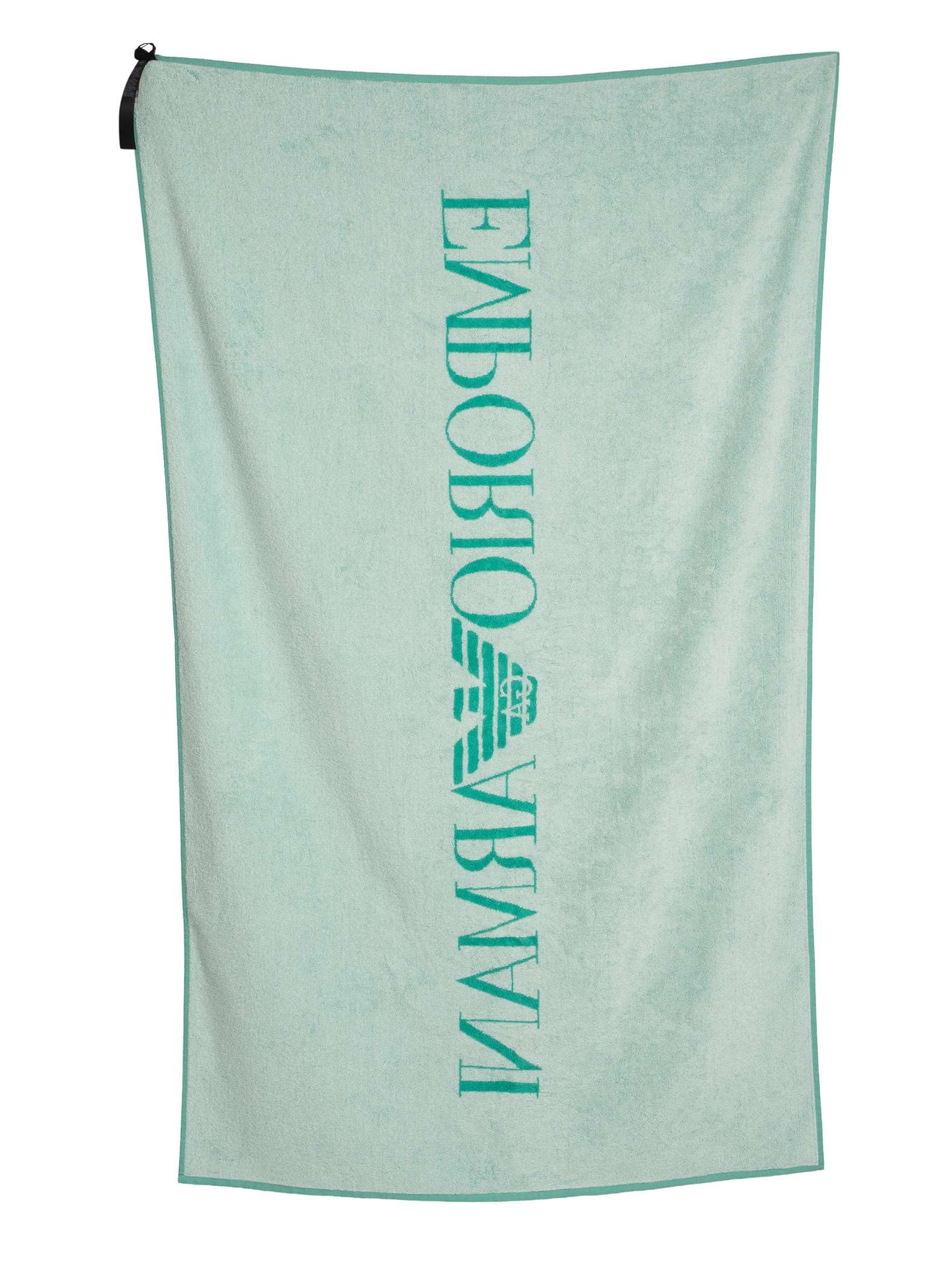 Emporio Armani Toalla de Playa Unisex Essential, Color Verde, Talla única