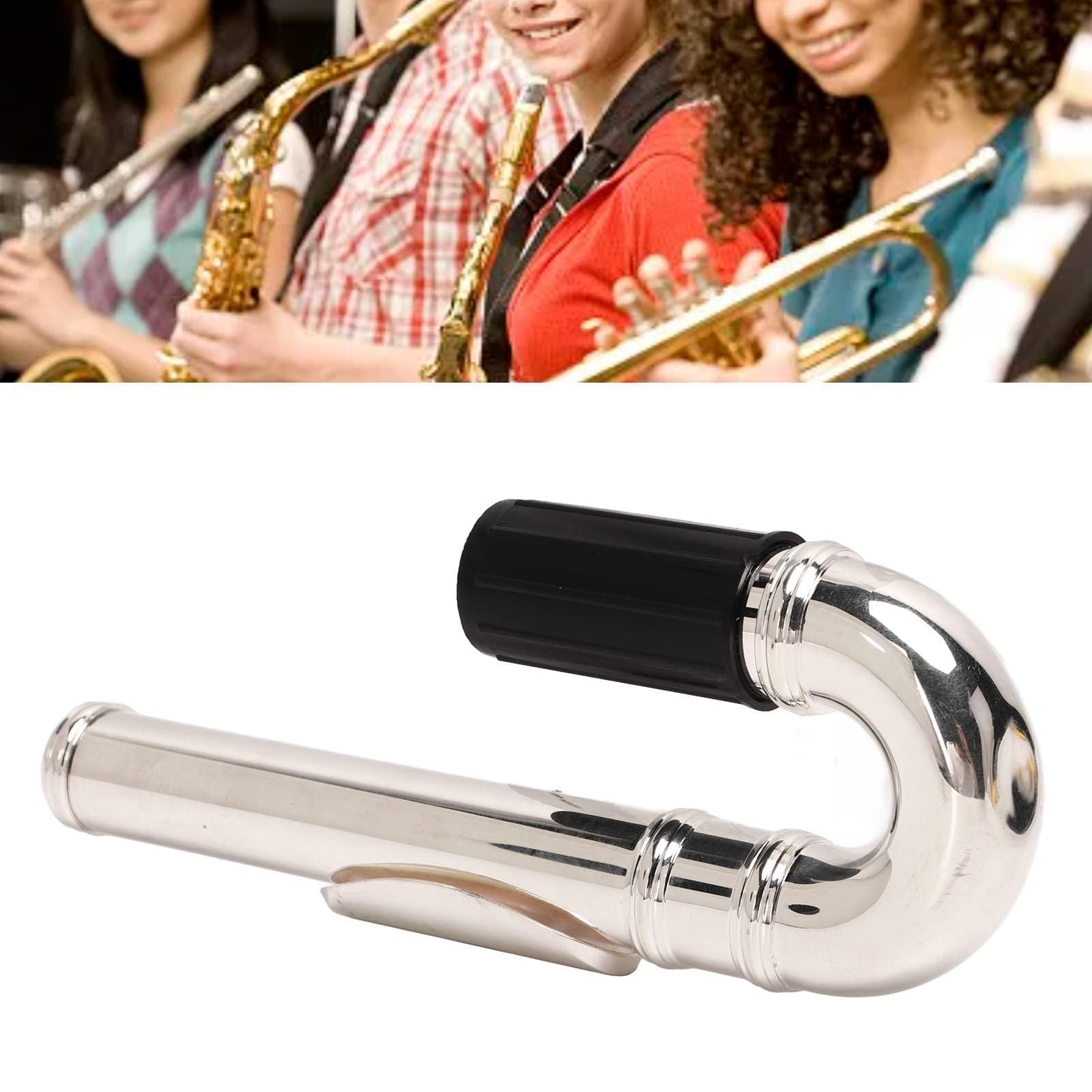 Embouchure de Joint de Tête Incurvée de Flûte, Exquis d'instrument de Bois de Joint de Tête incurvé par Flûte